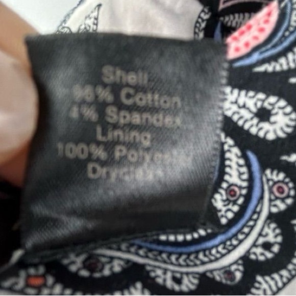 Ann Taylor Women's Paisley Print Knee Length Pencil Skirt Size 8- flaw - Picture 7 of 10